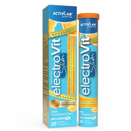 Activlab Electrovit Slim 20 tab pomarańcza 