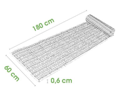 Mata plażowa, na plażę, na basen 180x60x0,6 cm SAND STRIPS Spokey