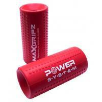 GUMOWY UCHWYT TRENINGOWY MAX GRIPZ CZERWONY M POWER-SYSTEM