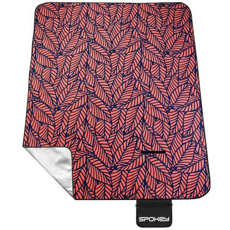 Spokey PICNIC LEAF - Koc piknikowy; 180x210 cm KOC PLAŻOWY mata na plażę 