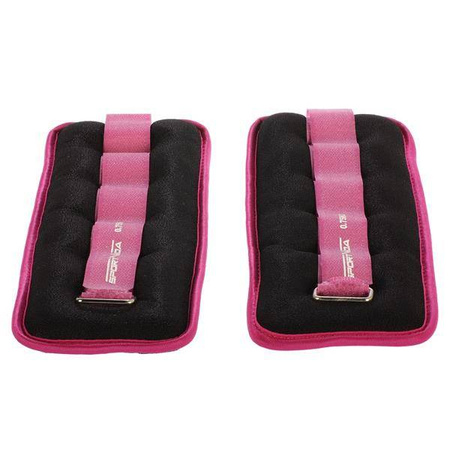 Sportvida zestaw obciążeń obciążenia na rzep obciążniki na ręce nogi 2x0,75 kg