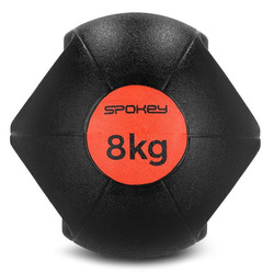 Gripi PIŁKA LEKARSKA WAGOWA DO ĆWICZEŃ Z UCHWYTAMI. 8kg