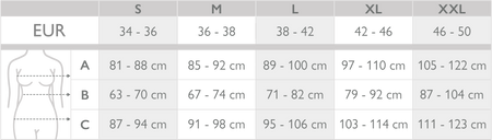 Wyszczuplające antycellulitowe legginsy NILIT INNERGY FarmaCell ART 609Y S
