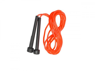 SKAKANKA FITNESS SKIP ROPE-RED POWER SYSTEM NYLONOWA 280 cm