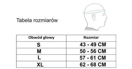 Kask Bokserski - Treningowy - Sparingowy - ARH-2190R - XL