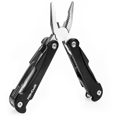zestaw multitool 3 elementowy Spokey BOLD 929233 - scyzoryk, szczypce, latarka na prezent