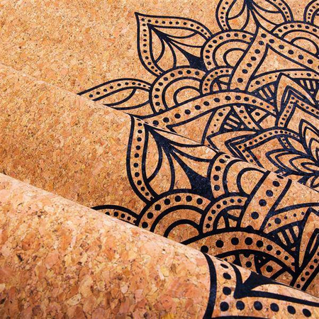 Spokey SAVASANA Mata do jogi korkowa GN 926537