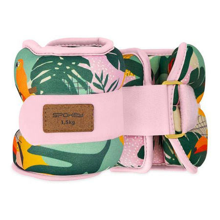 Obciążenia na kostki i nadgarstki Spokey HOME JUNGLE 2x 1,5 kg