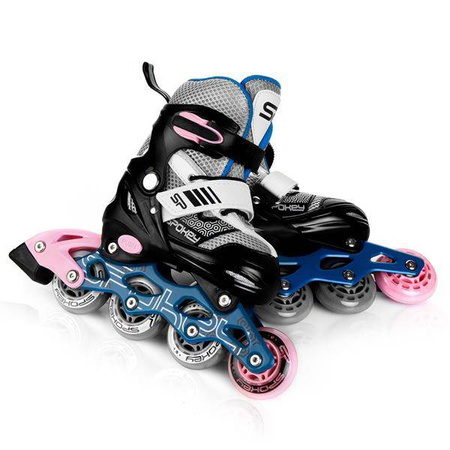 Łyżworolki ARYA ki 33-37 BK/PK