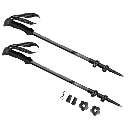 SPOKEY Zion, kijki trekingowe Kije Nordic Walking trekkingowe REGULOWANE MOCNE 