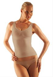 KOSZULKA WYSZCZUPLAJĄCA MASUJĄCA PUSH-UP nude 342 L/XL