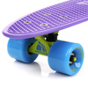 Meteor deskorolka fiszka pennyboard + ZESTAW OCHRANIACZY NILS ZIELONE ROZM S