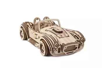 UGEARS  cobra drift racing car Puzzle 3D Drewniane Mechaniczny PREZENT