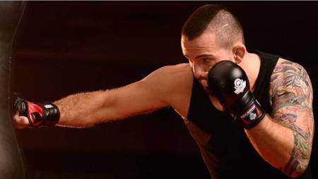 ARM-2011 - RĘKAWICE TRENINGOWE MMA, KRAV MAGI - S/M