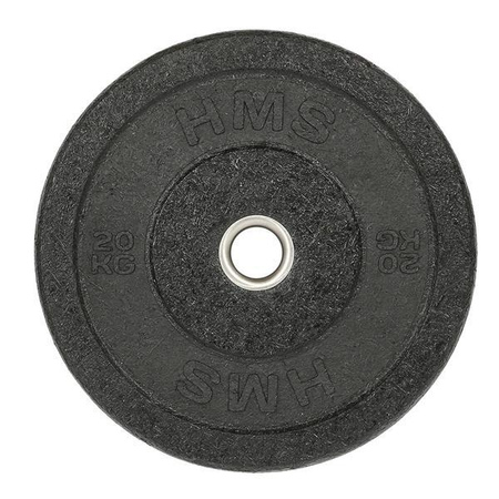 CHTBR20 BLACK TALERZ OLIMPIJSKI BUMPER 20 KG HMS