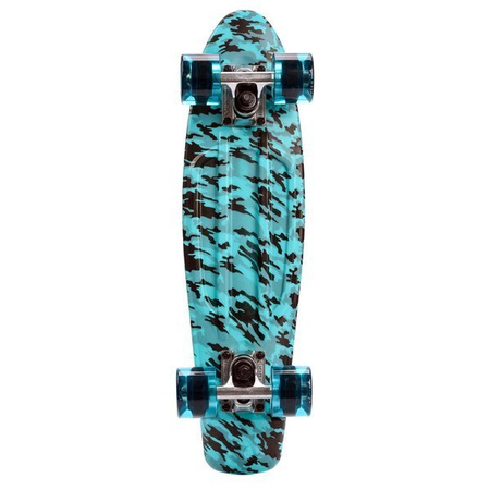 Deskorolka krótka fiszka pennyboard deska fisz  METEOR blue/black 