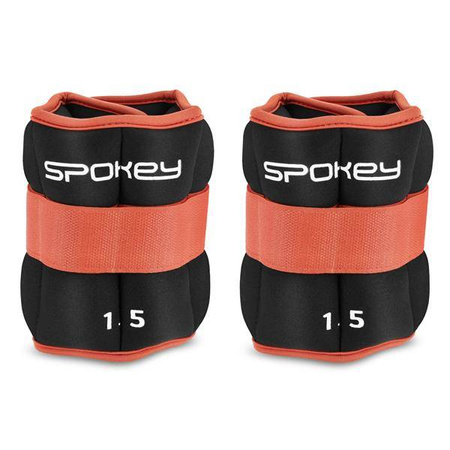 Obciążenia na rzep na nogi ręce 2x1,5kg 920906 Spokey FORM IV