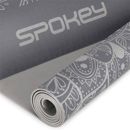 SPOKEY Mata do ćwiczeń fitness yoga MANDALA JOGI FITNESS TPE antypoślizgowa mandala