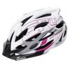 KASK ROWEROWY METEOR GRUVER white/grey/eggplant