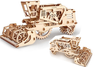 UGEARS Kombajn Model mechaniczny do składania Puzzle 3D Drewniane Mechaniczny PREZENT